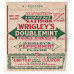 Wrigley's DOUBLEMINT США 1919-1922 годы