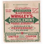 Wrigley's DOUBLEMINT США 1919-1922 годы