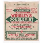 Wrigley's DOUBLEMINT США 1919-1922 годы