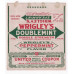 Wrigley's DOUBLEMINT США 1919-1922 годы