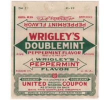 Wrigley's DOUBLEMINT США 1923