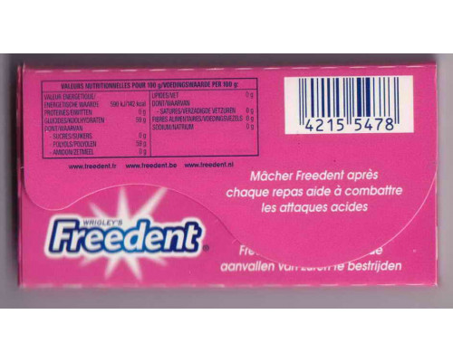 Wrigley's  FREEDENT