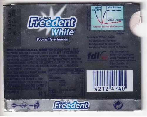 Wrigley's  FREEDENT