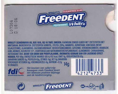 Wrigley's  FREEDENT